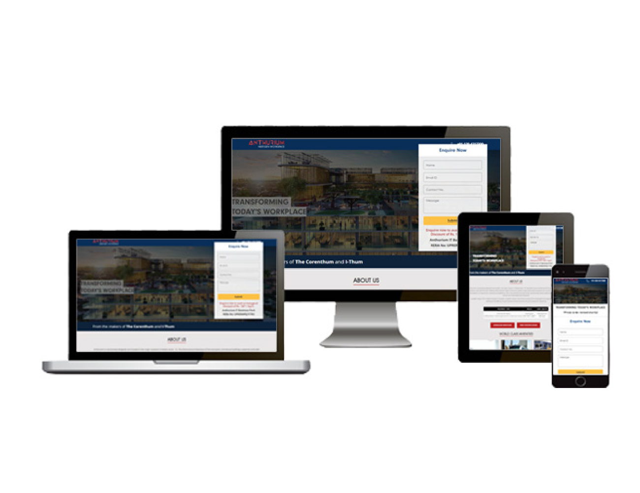 ANTHURIUM LANDING PAGE