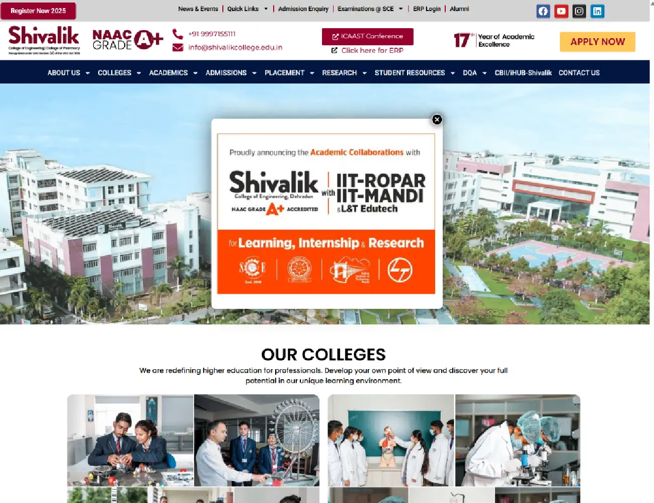 SHIVALIK COLLEGE