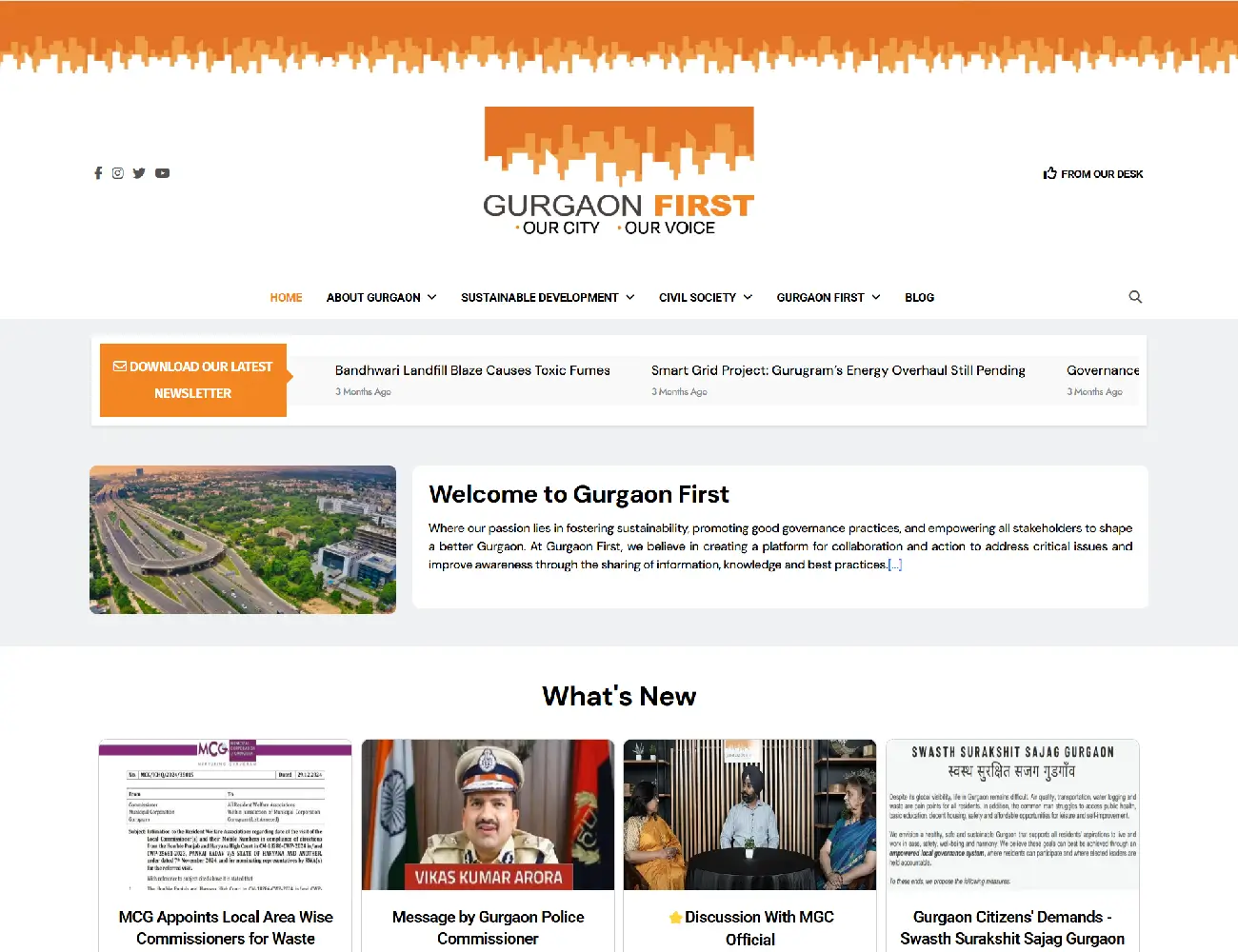 GURGAON FIRST