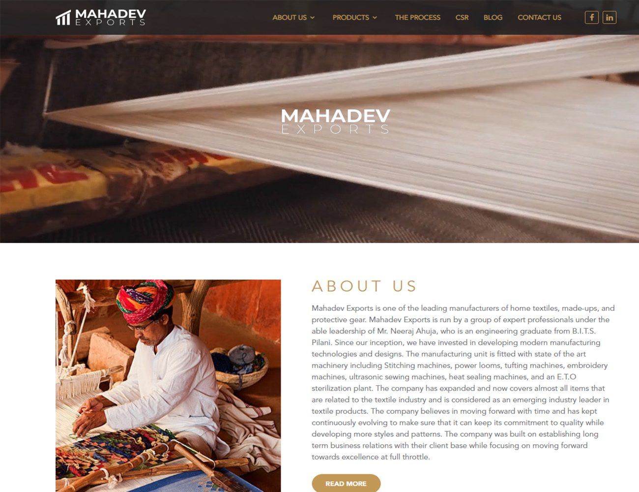 MAHADEV EXPORTS